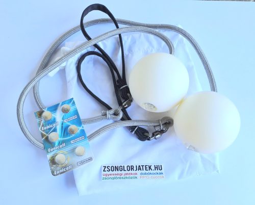 LED poi - elemes világító ledes poi készlet