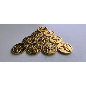 Triqueta aranyérme, szerencspénz