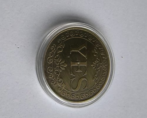 Nagy méretű YES/NO (IGEN/NEM) érme | szerencsepénz 