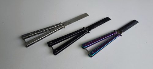 Balisong pillangókés fésű (23 cm | 103g)