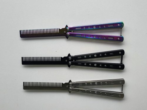 Balisong pillangókés fésű (23 cm | 103g)