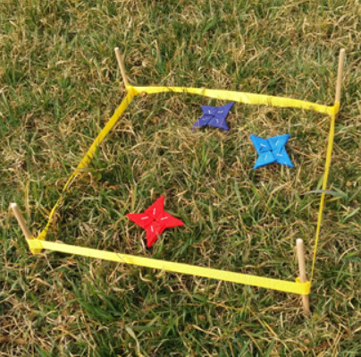 Dobócsillag - színes, változatos célbadobó játék