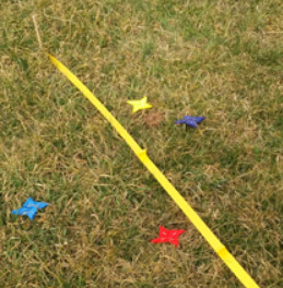 Dobócsillag - színes, változatos célbadobó játék