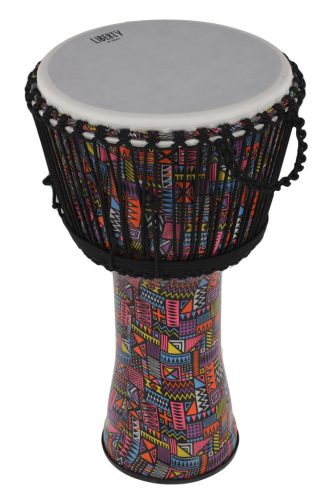 Gewa Djembe Liberty 8"/10”/12"/14" szintetikus djembe kötél- és fémcsapos hangolással