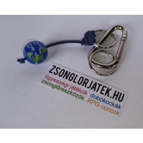 Föld bolygó kulcstartó