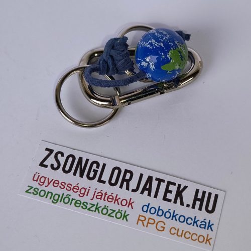 Föld bolygó kulcstartó