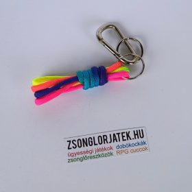 Uv színű csomós kulcstartó