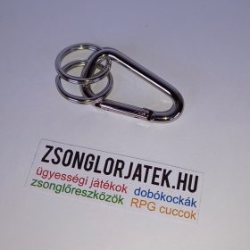 Karabíner és kulcskarika