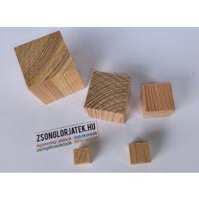 fa kockák terepépítéshez