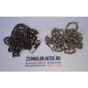 Különleges fényes lánc 120 cm