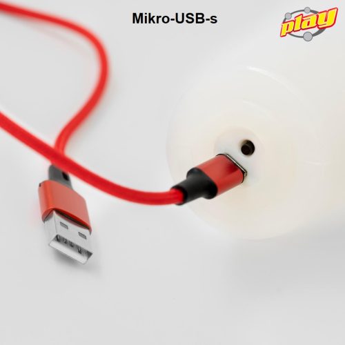 Play Prima LED világító buzogány Mikro-USB egységekkel (7 színprogrammal)