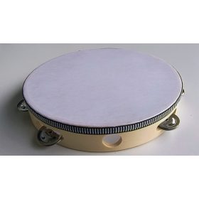   Luna keretes dob csörgő (fa keret + szintetikus bőr + acél csörgők)