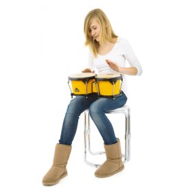   Meinl NINO bongo 6½" + 7½" (ABS test + bivaly bőr + fém szerelék)