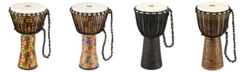 Meinl Djembe  10" (25,5 cm + szintetikus/mahagóni fa test + szintetikus/kecse bőr + kötél/kulcs hangolás)