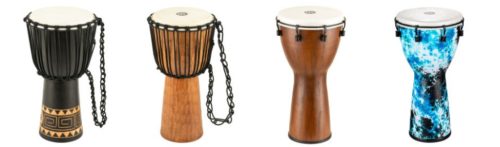 Meinl Djembe  10" (25,5 cm + szintetikus/mahagóni fa test + szintetikus/kecse bőr + kötél/kulcs hangolás)