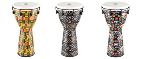 Meinl Djembe  10" (25,5 cm + szintetikus/mahagóni fa test + szintetikus/kecse bőr + kötél/kulcs hangolás)