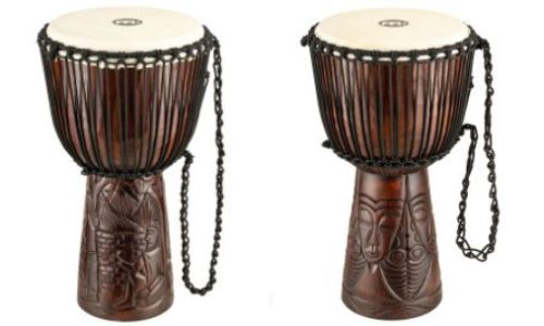 Meinl Djembe  10" (25,5 cm + szintetikus/mahagóni fa test + szintetikus/kecse bőr + kötél/kulcs hangolás)