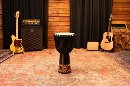 Meinl Djembe  13" (33cm + mahagóni fa test + kecse bőr + kötélhangolás)