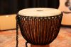 Meinl Djembe  13" (33cm + mahagóni fa test + kecse bőr + kötélhangolás)