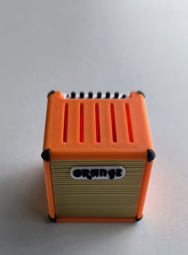 Mini erősítő pengetőtartó és kulcstartó