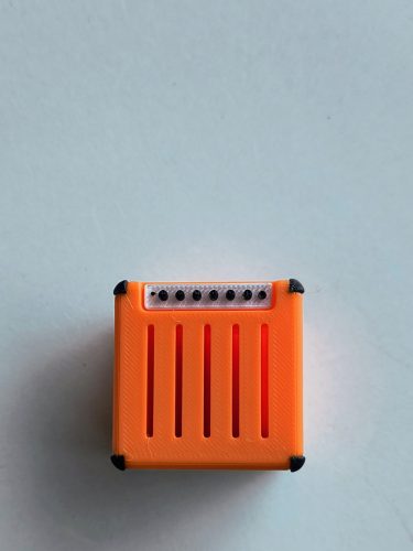 Mini erősítő pengetőtartó és kulcstartó