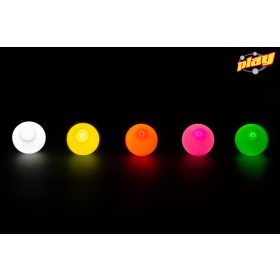 Világító zsonglőrlabda - ledes, UV színű