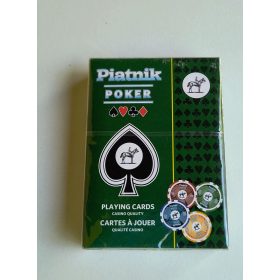  Klasszikus kártyapakli - Römi, kanaszta, poker, ri-ki-ki, makaó | műanyag bevonat |