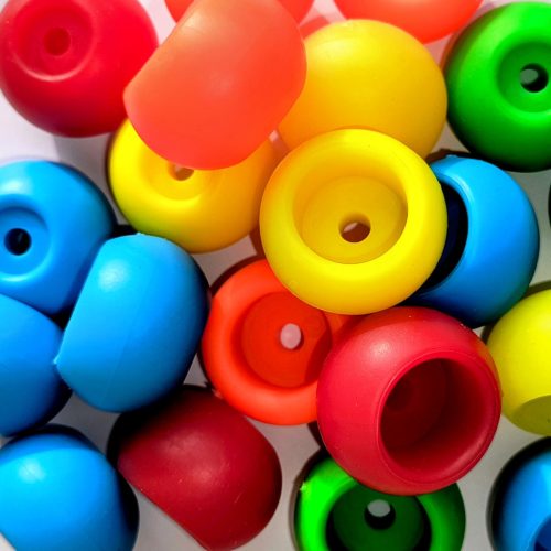 Buzogány vég (play knob) nyél felőli oldal
