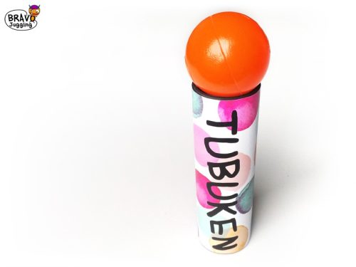 Tubuken - zsonglőrcső és labda Kendama stílusú játékhoz