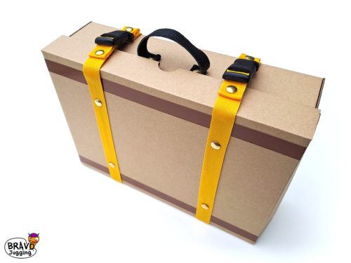 Zsonglőrbőrönd - "Buli az úton" készlet