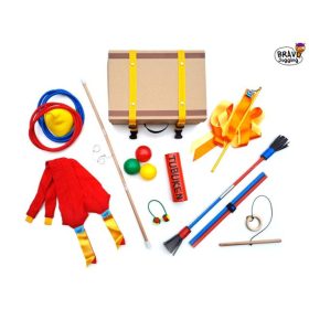 Zsonglőrbőrönd - "Vakáció" készlet