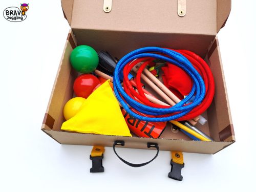 Zsonglőrbőrönd - "Vakáció" készlet